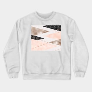 Splices and triangles Crewneck Sweatshirt